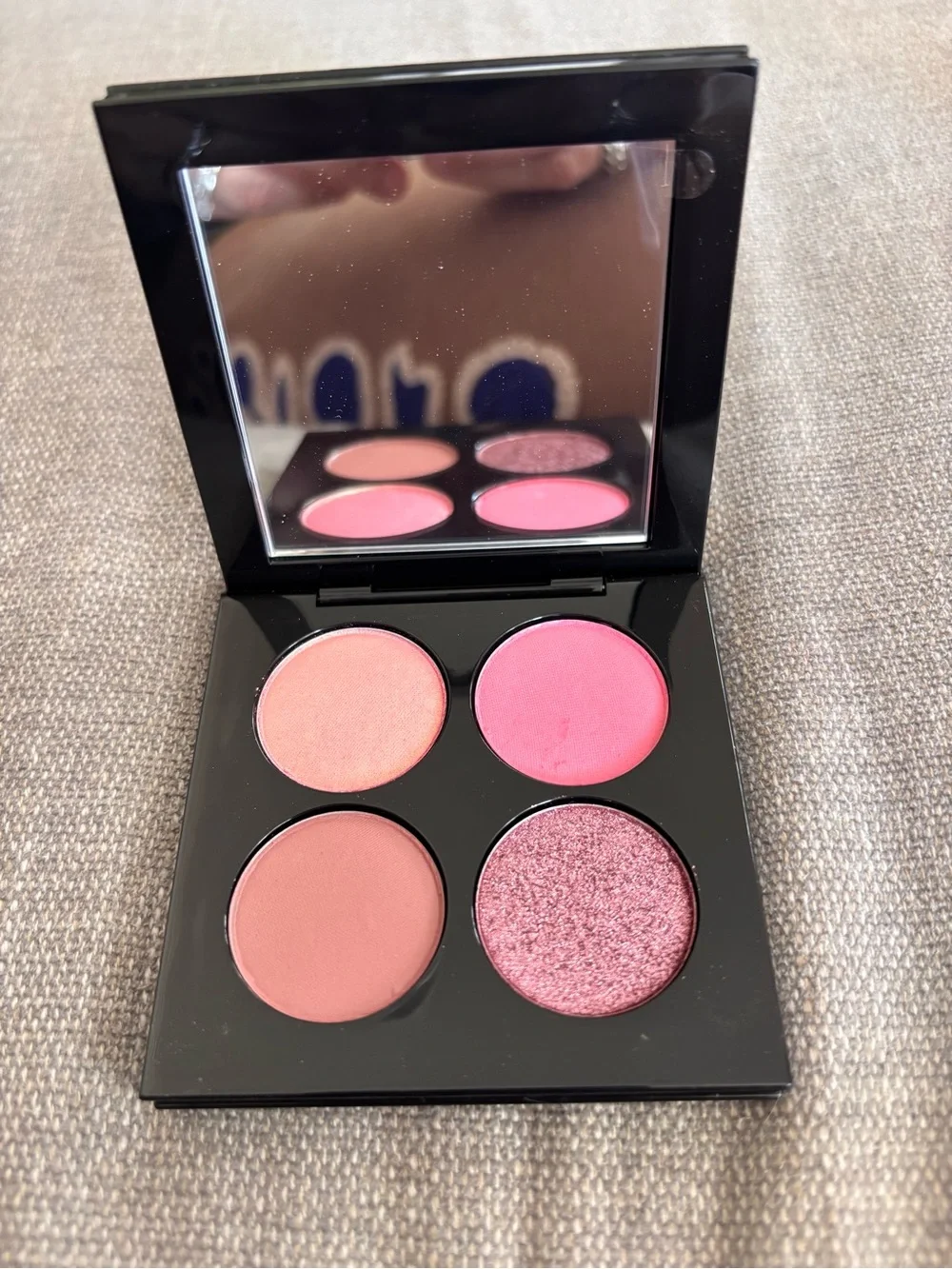 NEW Pat McGrath Black and Gold Compact Eyeshadow Palette - Divine Rose Luxe